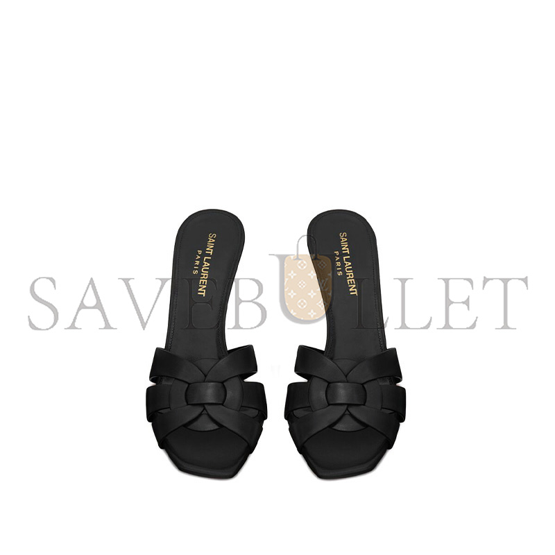 Y*L tribute mules in smooth leather 650986dwe001000